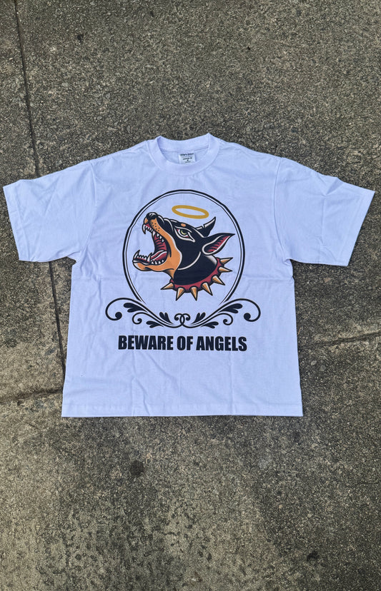 “Beware of Angels” Tee